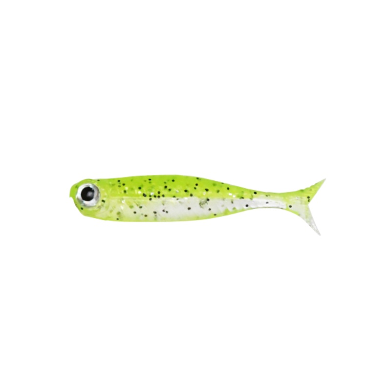 Dstyle Virola 1.5″ Micro 1.5″ (8 Pack) Chartreuse Fish