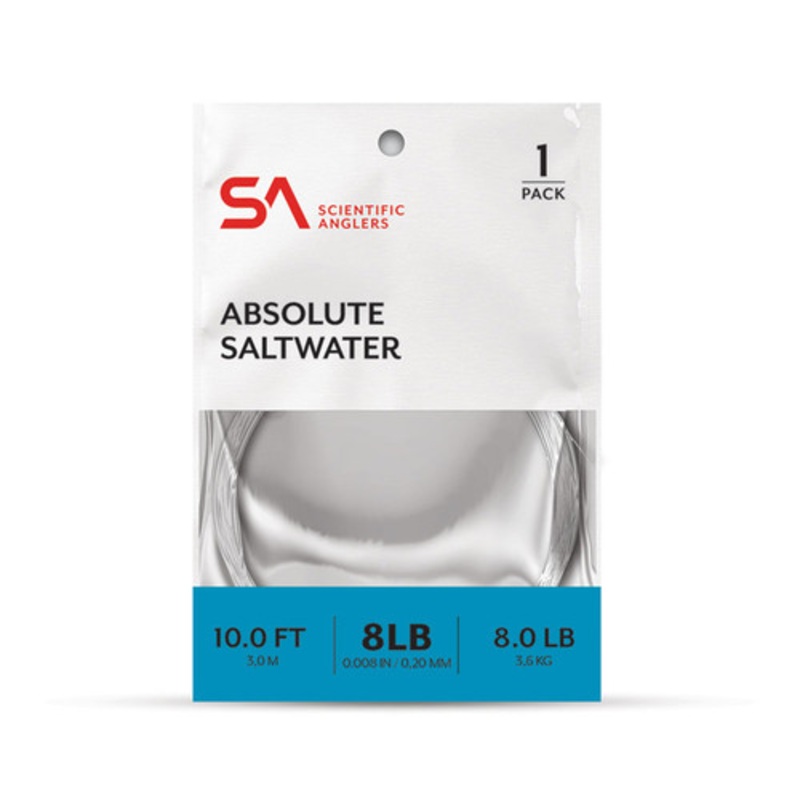 Scientific Anglers Absolute Saltwater Leader 10′ – AvidMax