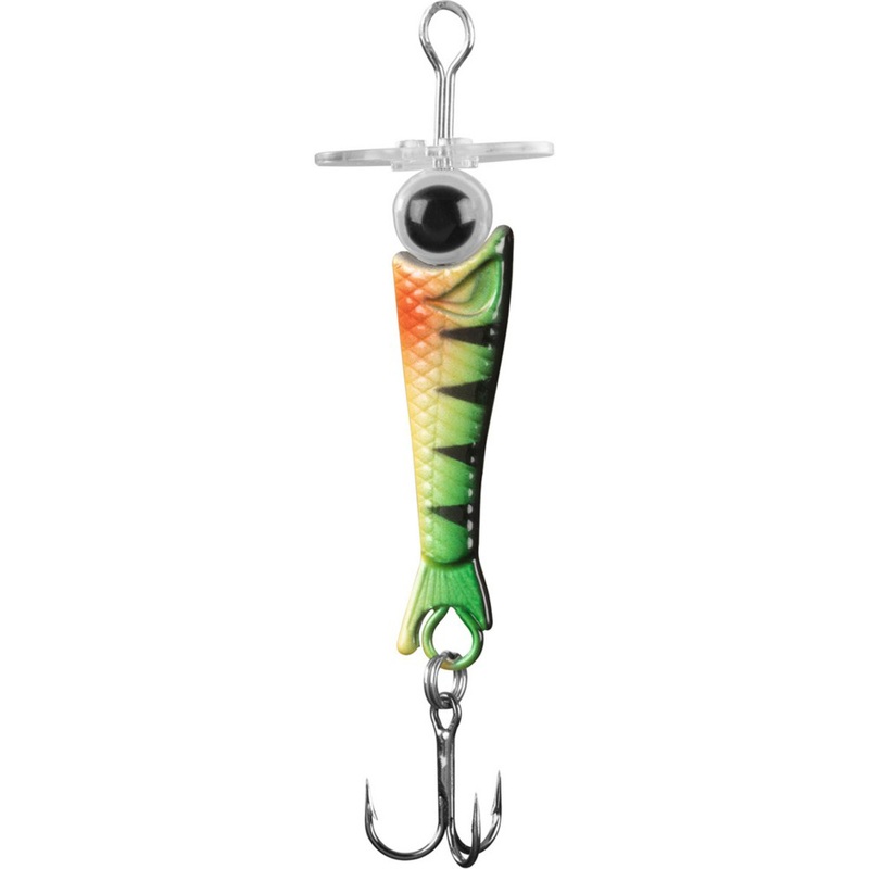 13 Fishing Jabber Blade Jigging Spoon 1/16oz. Perch
