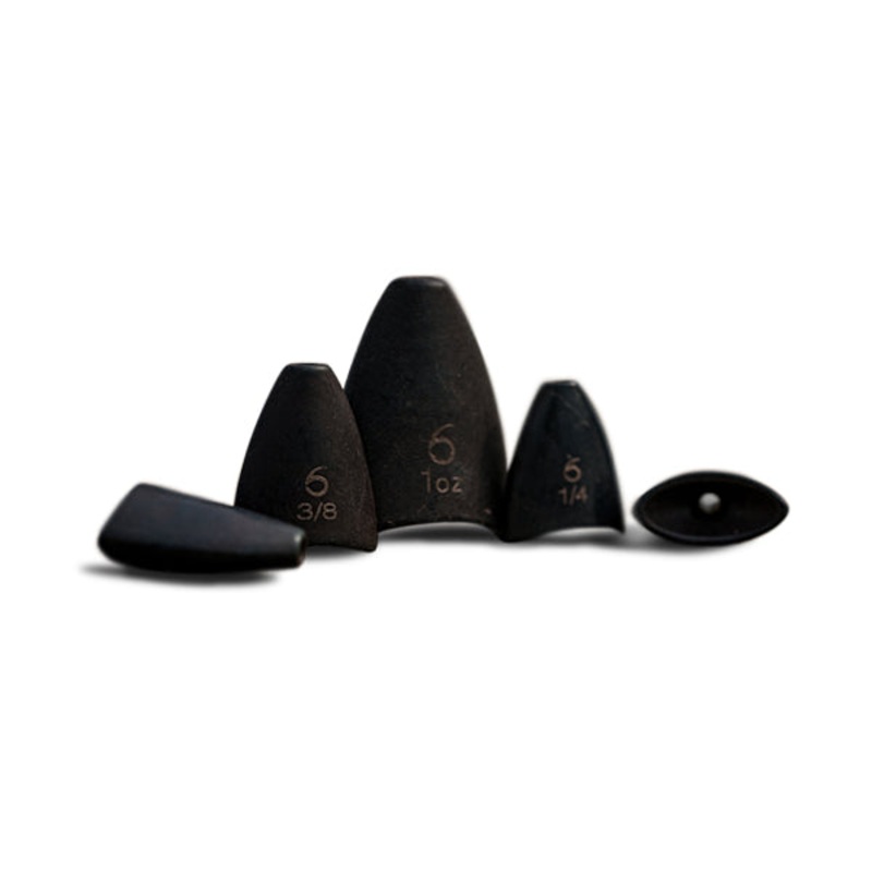 ‘Pitch Flat’ Tungsten – Flipping Weight 1/4oz. (3pc)