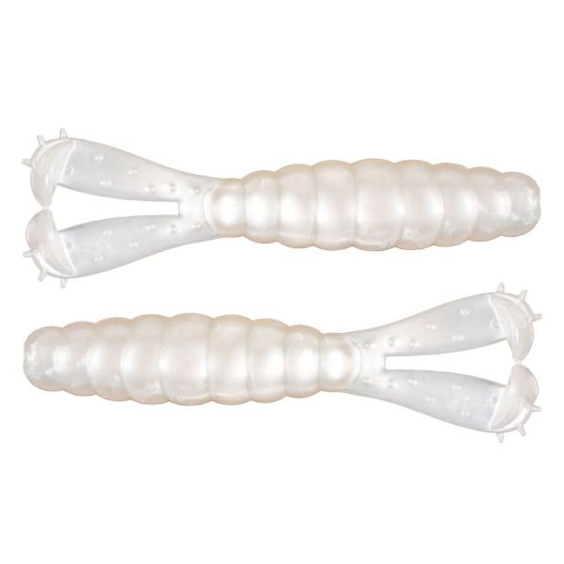 Z-Man Billy GOAT Twin Tail Grub (3 pk) Pearl