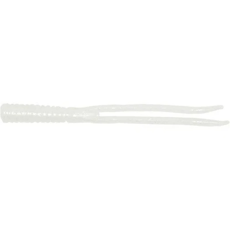 Zoom Bait Company Split Tail Trailer White