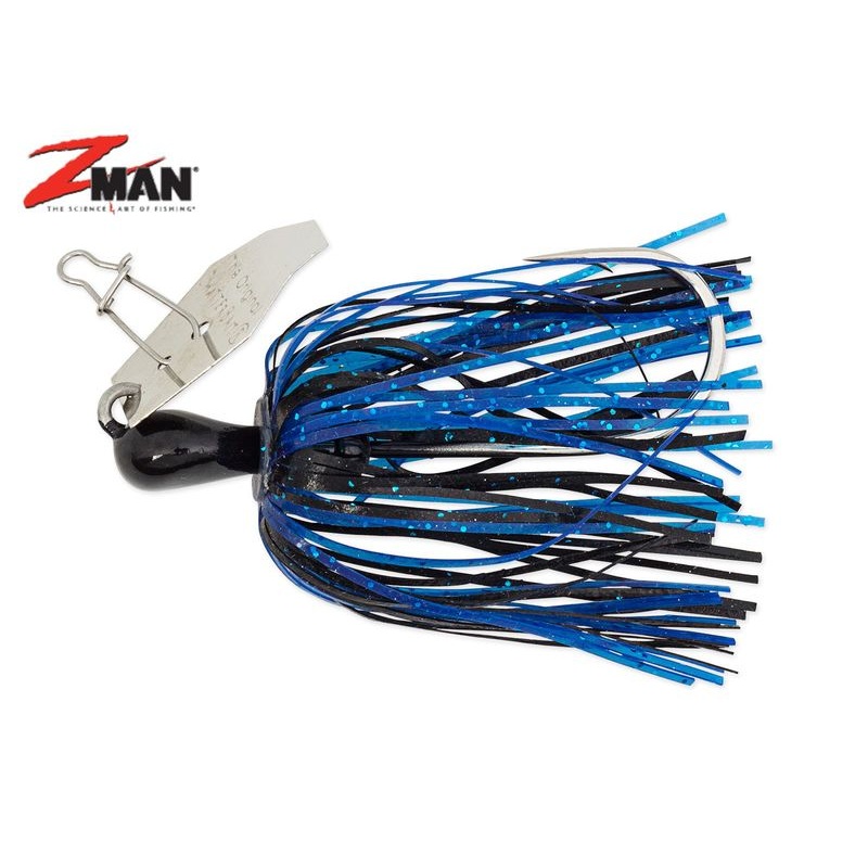 Zman | Chatter Bait Mini | Black Blue | 7gm Black Blue