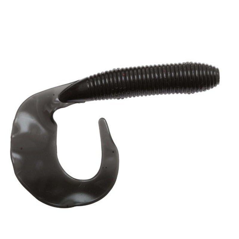 ZMan GrubZ Soft Plastic Baits | 2.5 Inch | 1.91 Gm | 8 Pcs Per Pack | Black