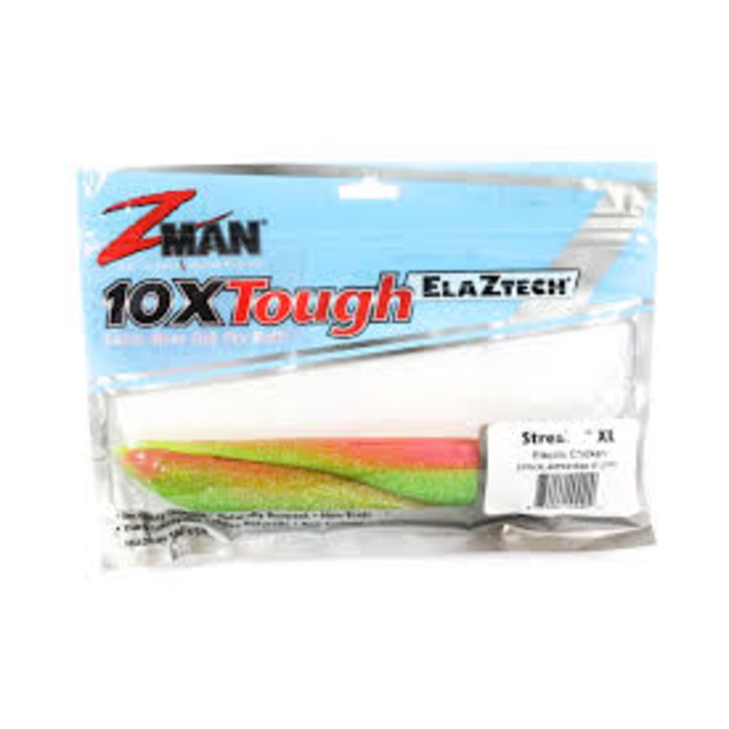 ZMAN STREAKZ XL 8INCH RUBBER LURE ELECTRIC CHICKEN