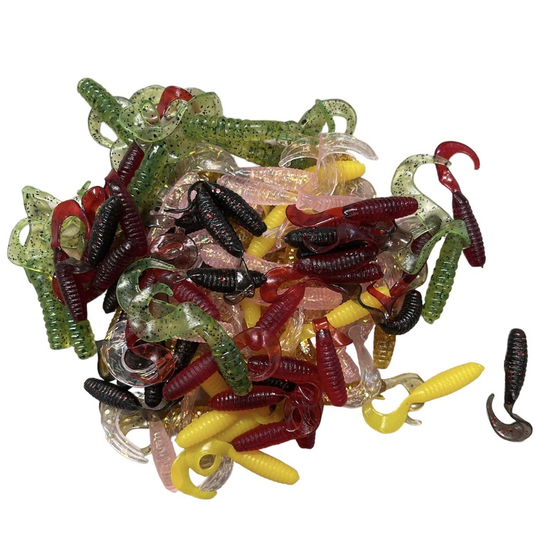 100pcs of Multi Colours Single Tail 3cm 1.5″ (Random Colours)