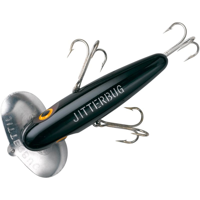 1 1/4OZ MUSKY JITTER BUG BL