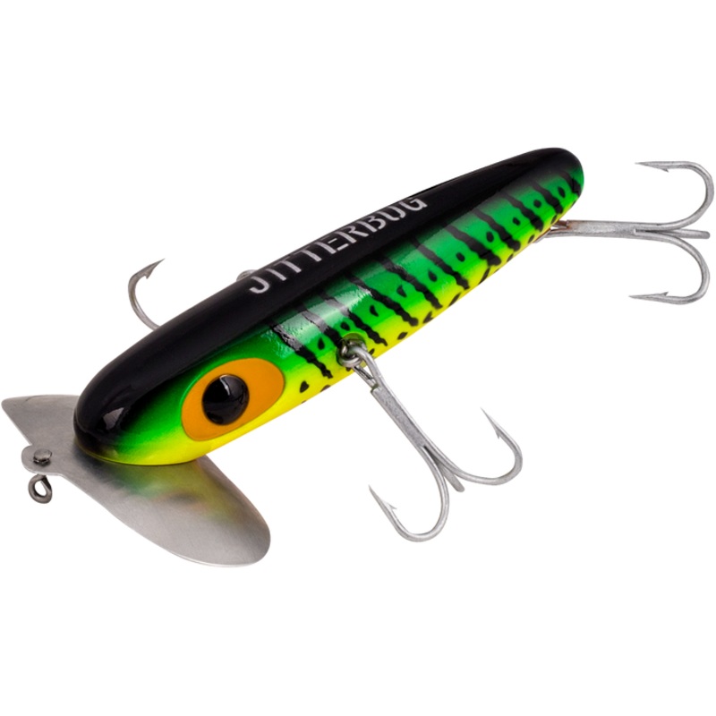 1 OZ MUSKY JITTER BUG FIRETIGER