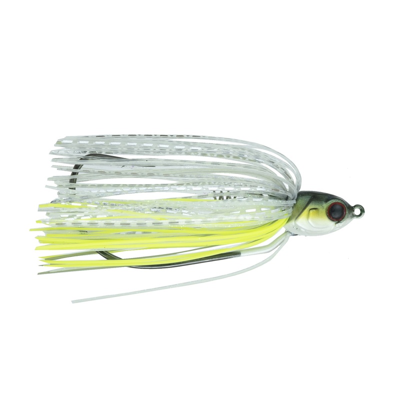 Axle Swinging Swim Jig – Shad-Treuse 3/8oz.