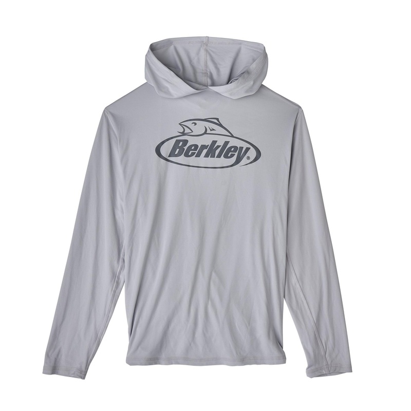 Logo Performance Hood Sun Shirt Pearl Grey S