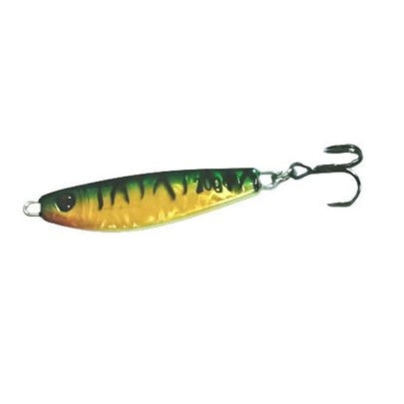 Sure Catch Flasher Jig Series | Hard Lure | 4.9 Cm | 20 Gm | Green Gold
