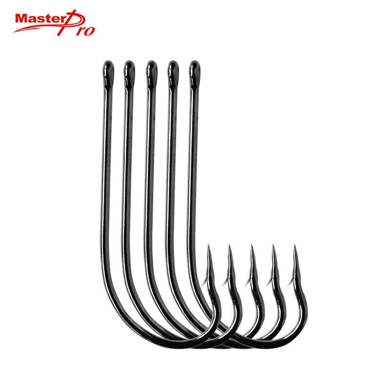 100 x #3/0 Chemically Sharpened O’Shaughnessy Hooks Fishing Tackle