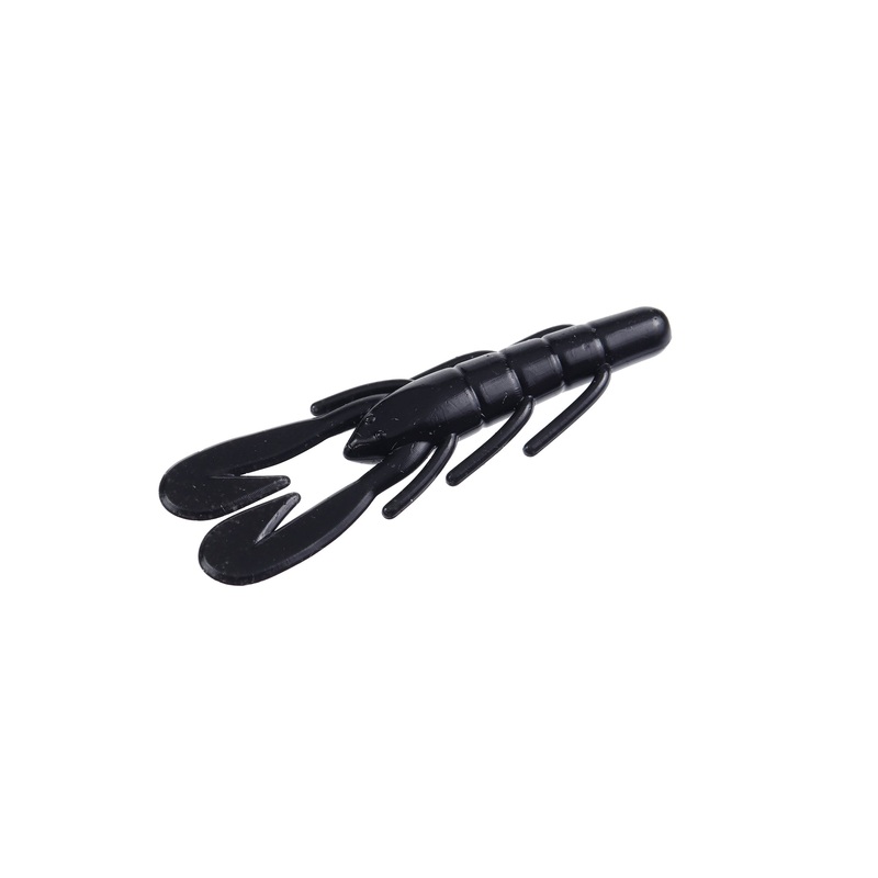 Zoom Micro Ultra Vibe Speed Craw Black 2.5″ – 12/pk