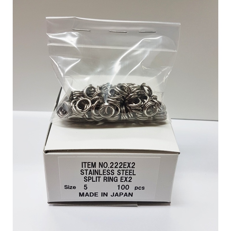 TEN MOUTH SPLIT RING 100PC PACK #3