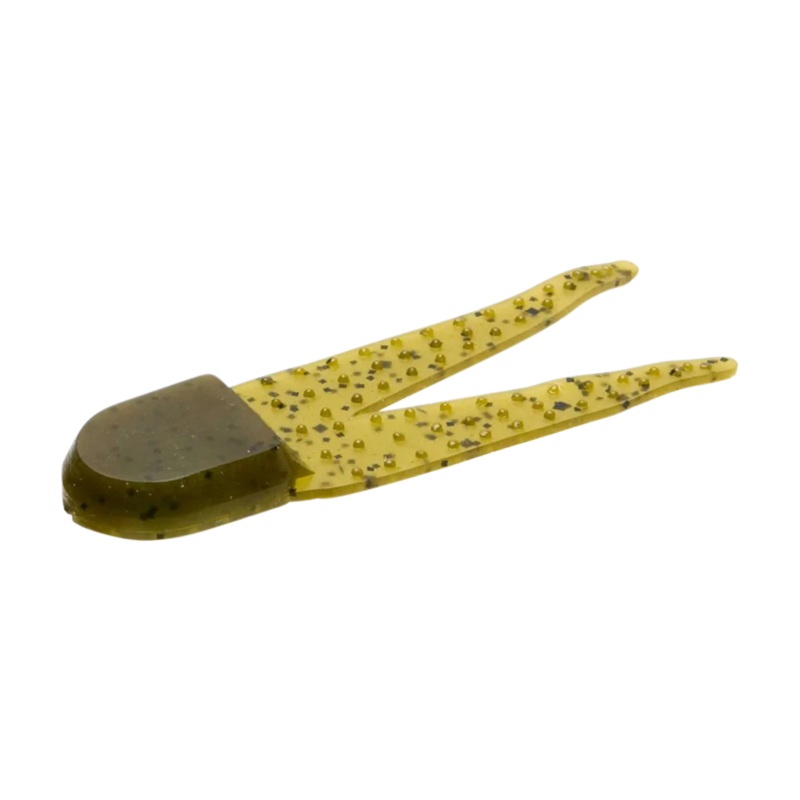 Zoom Salty Pro Chunk 3.5″ – 5 Pack Green Pumpkin 3.5″
