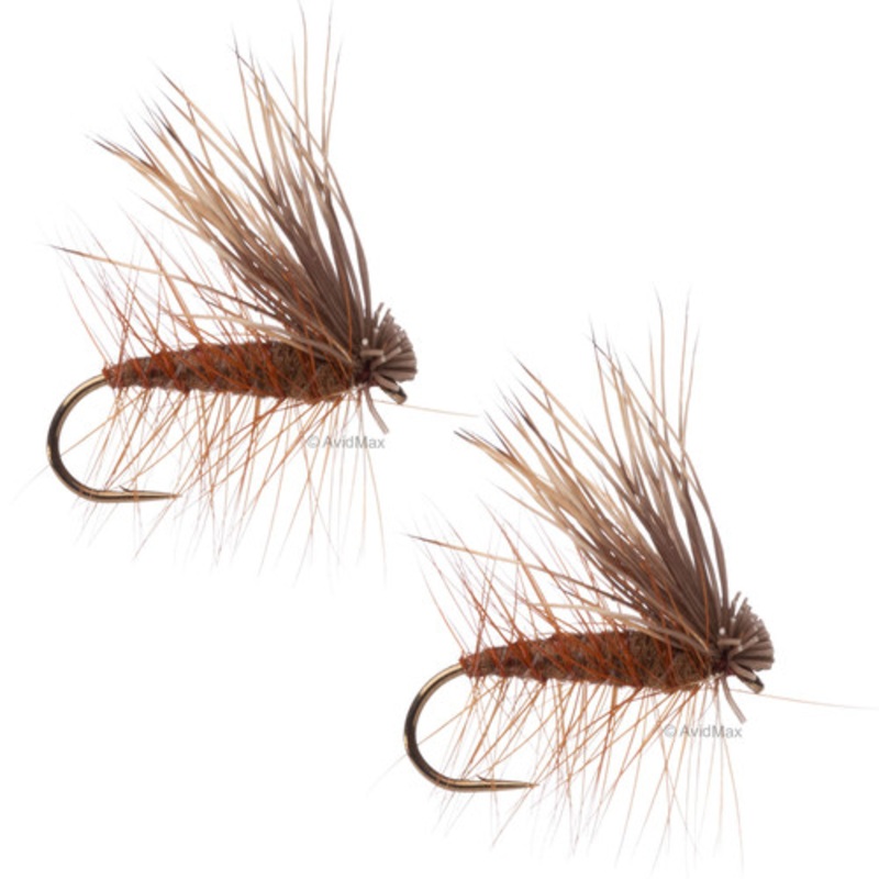 Umpqua Elk Hair Caddis Brown 2 Pack – AvidMax