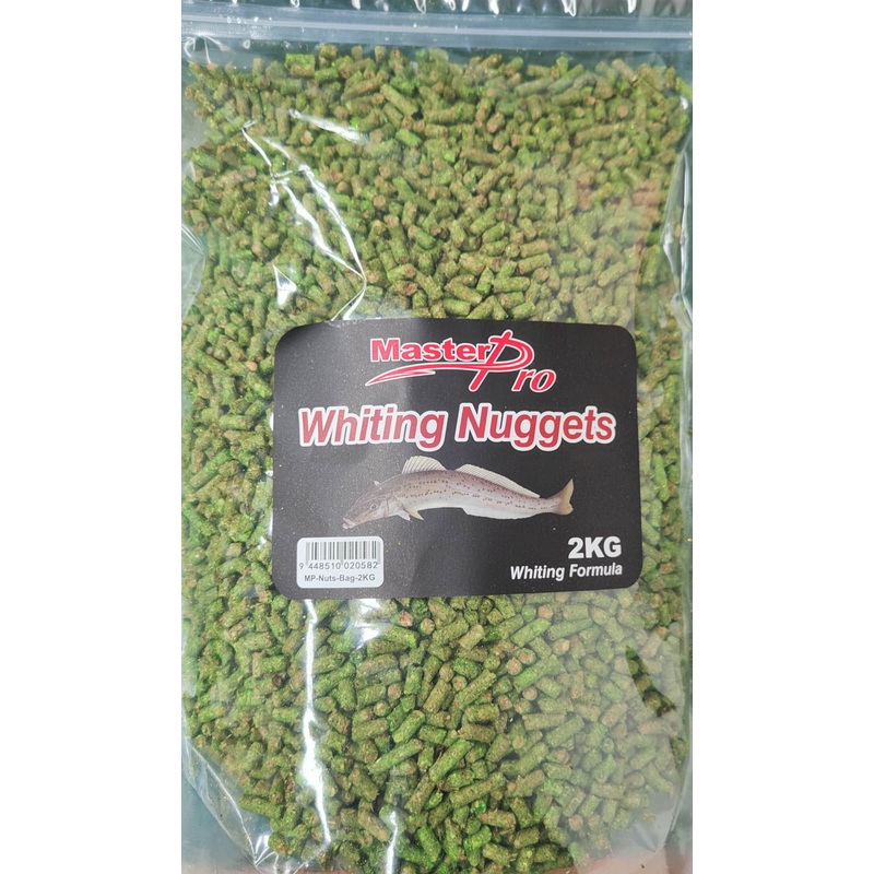 2kg Berley Pellets/Nuggets, Tuna oil and Anise Oil Base Whiting Berley Green nuggets