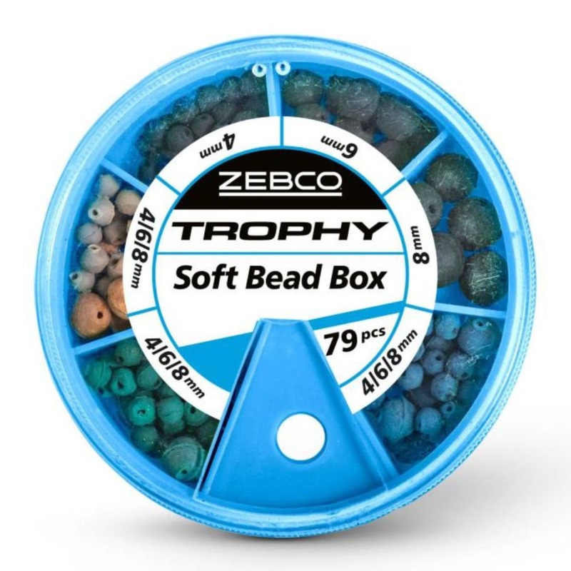 Zebco | Bead Box soft mixed | 79pcs 70pcs