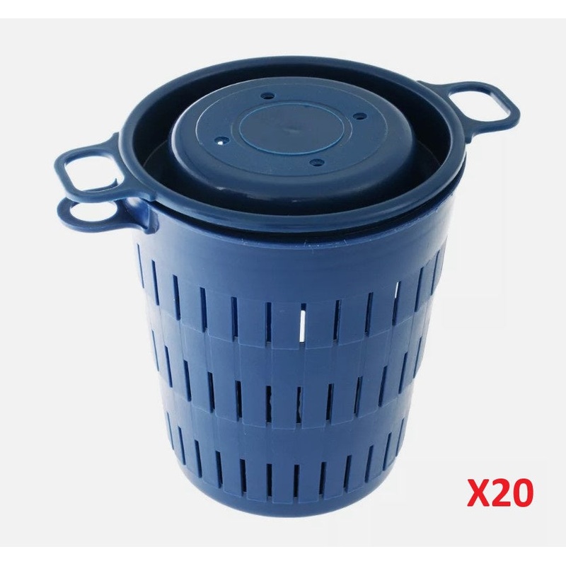 20X Berley Bucket With Screw-On Lid Fishing Tackle