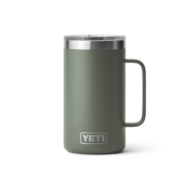 YETI RAMBLER 24 OZ MUG MS Camp Green