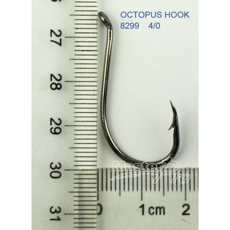 1000 x #4/0 Chemically Sharpened Octopus Beak Hooks Fishing Tackle