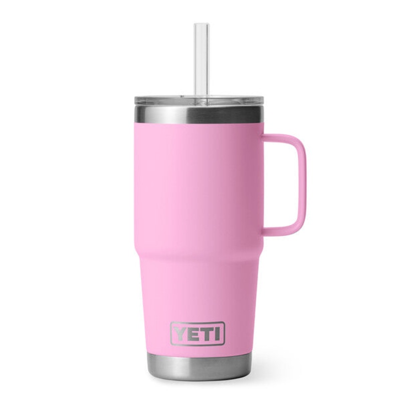 YETI RAMBLER 25 OZ STRAW MUG Power Pink
